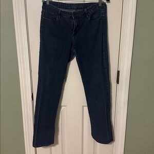 Calvin Klein Jeans Women's Straight Leg in Deep Blue